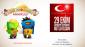29 EKİM CUMHURİYET BAYRAMIMIZ KUTLU OLSUN